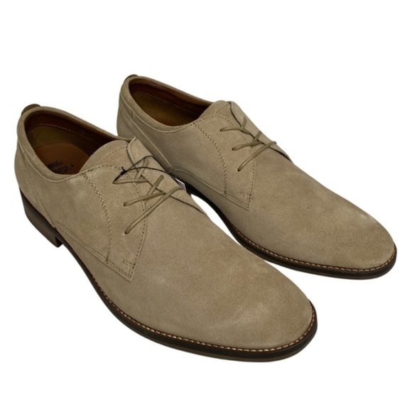 Sonoma Derek Suede Oxfords (Size:13, Color:Sand/Brown) - Picture 1 of 6